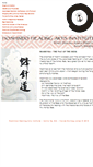 Mobile Screenshot of hoshindohealingartsinstitute.org